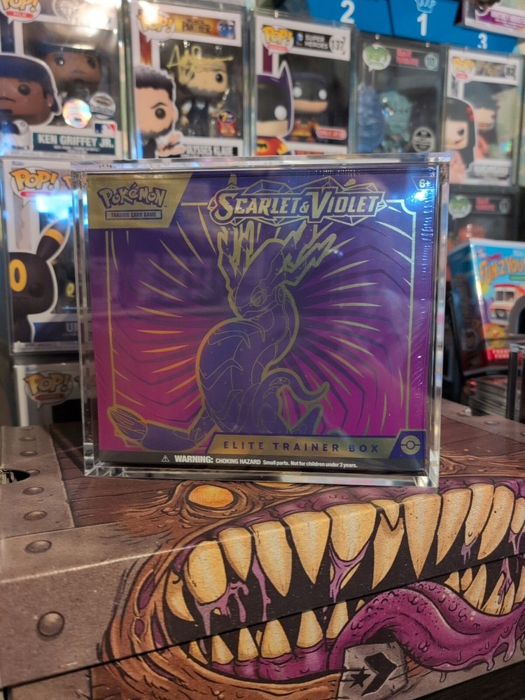 POKEMON ETB DISPLAY MAGNETIC CASE PROTECTOR ELITE TRAINER BOX