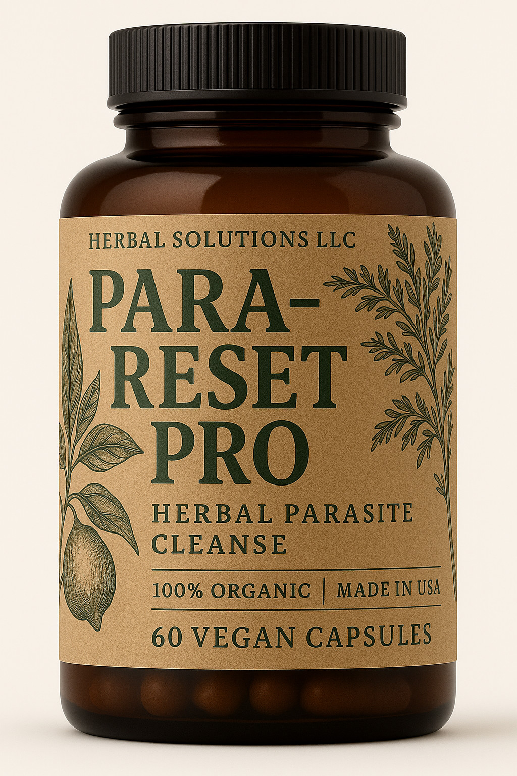PARASITE DETOX BODY CLEANSE Complex Anti- PARASITE Support Detox - Candida Detox