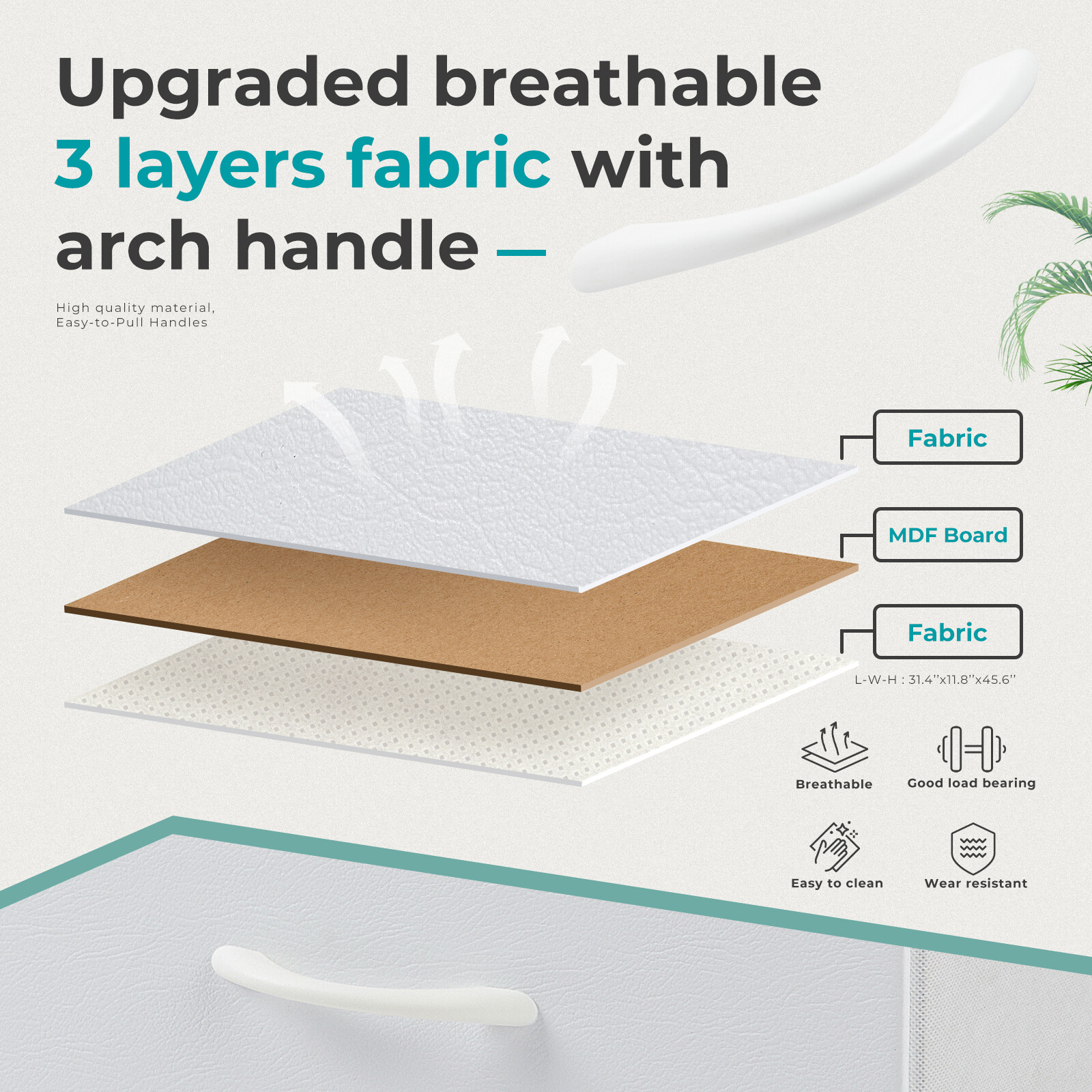 10 Fabric Drawer Dresser Storage Tall Chest Organizer Cabinet Unit Wood Top