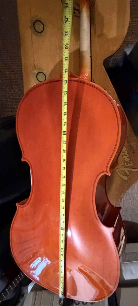 Cello Cecilio 50" Great Condition Need 1 string Case has broken zipper