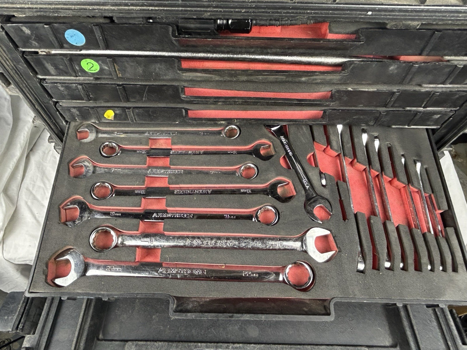 ARMSTRONG MILITARY TOOL KIT SET GENERAL MECHANICS GMTK PELICAN CASE