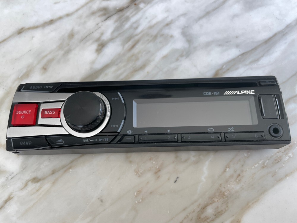 ALPINE CDA-151 STEREO FACEPLATE ONLY ONLY ALPINE CDA-151 FACEPLATE ONLY🟠