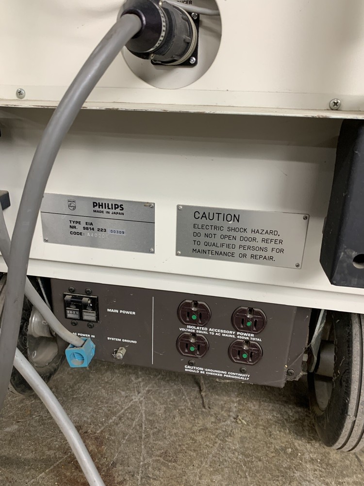 Philips SDC 4000 Ultrasound Machine Power Tested