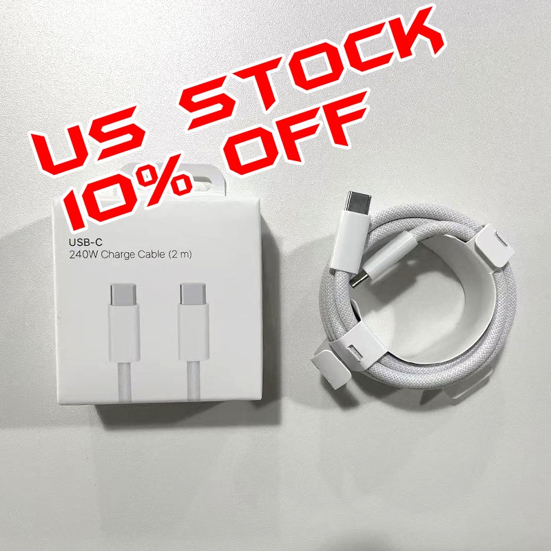 USB-C Woven Charge 240W Cable 2m OEM Openbox