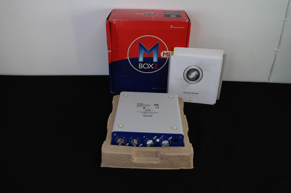 Digidesign Mbox 2 Mini USB Audio Interface & Manual