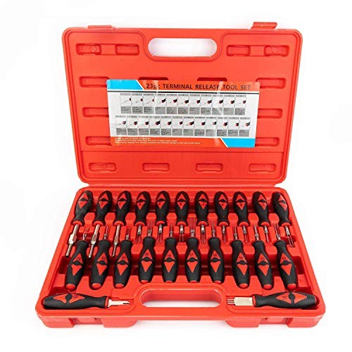 23-Piece Universal Terminal Release Kit Electrical Terminal Removal Kit