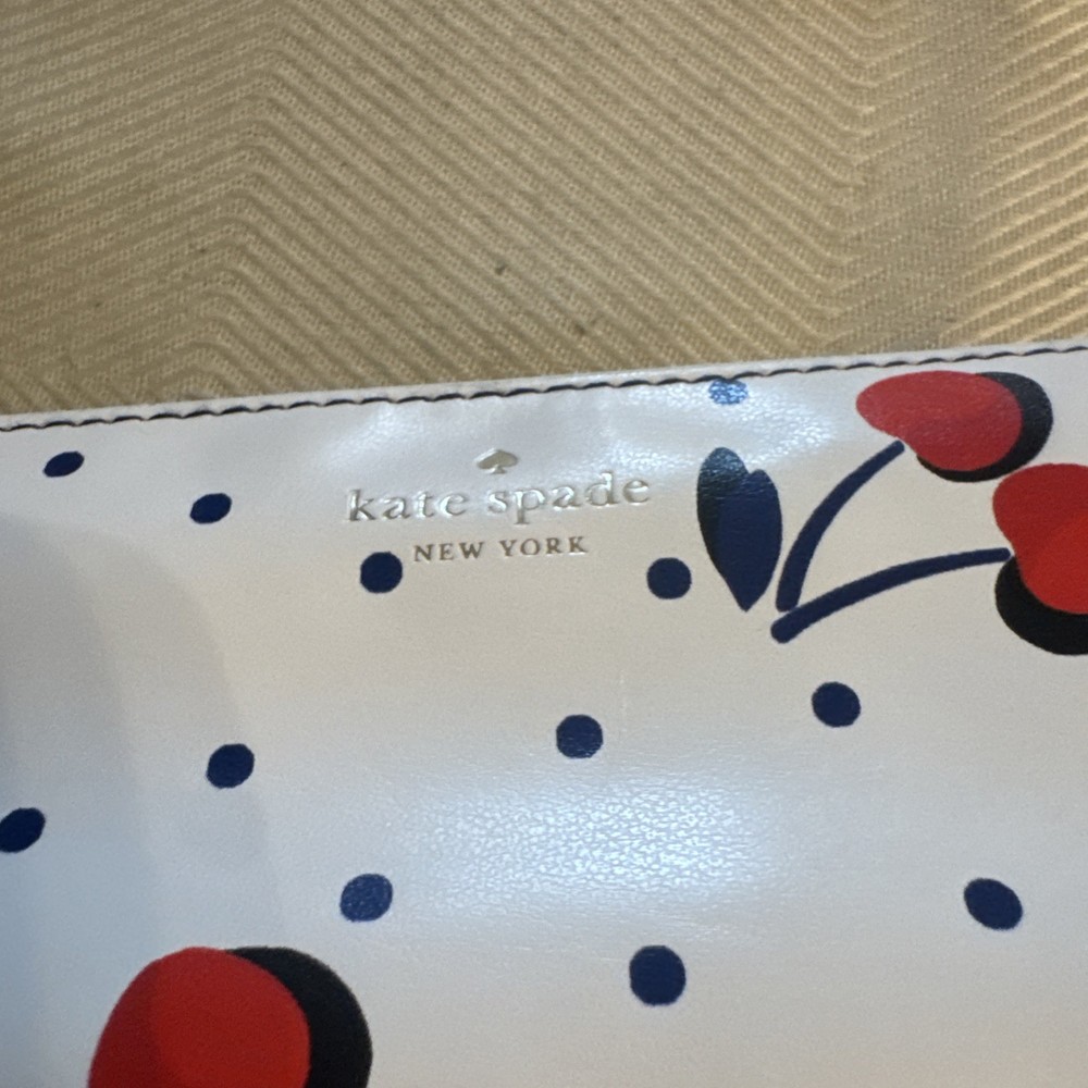 Kate Spade Vintage Cherry Dot Pencil Case