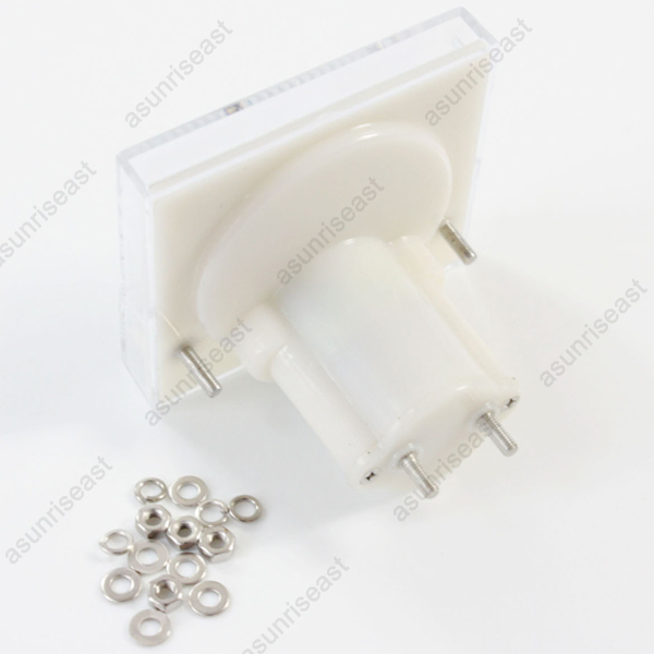 1 × DC 2A Analog Panel AMP Current Meter Ammeter Gauge 85C1 White 0-2A DC