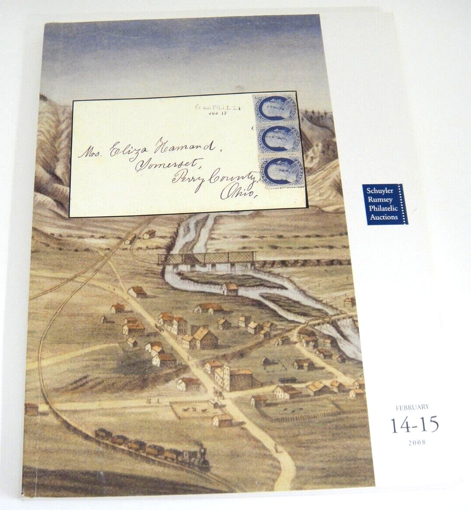 Schuyler Rumsey Stamp Auction Catalog 2008 Colorado California Express Airmail