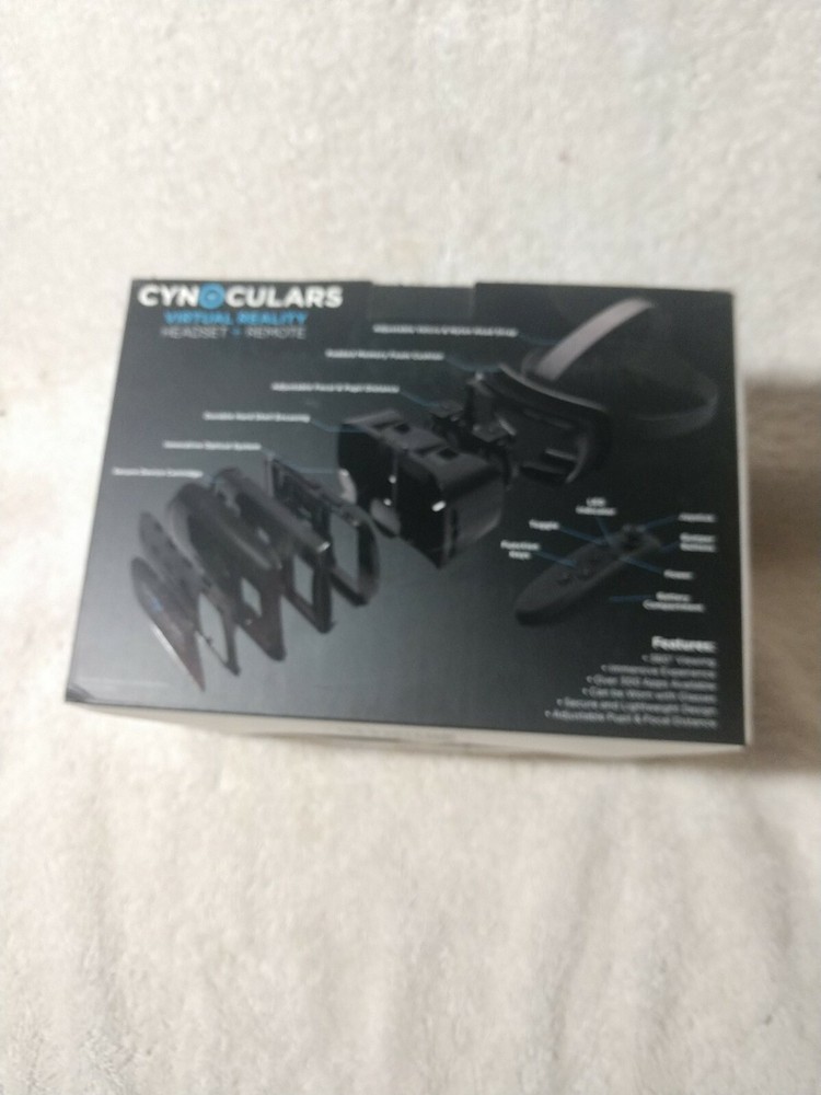 Cynoculars Virtual Reality Headset with Remote (New)
