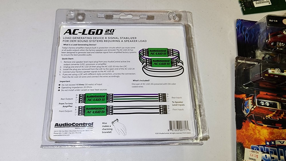 Audio Control Load Generating Device & Signal Stabilizer, #AC-LGD20