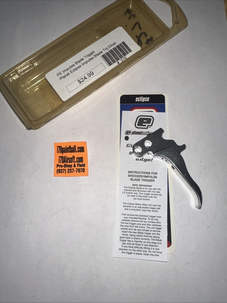 Smart Parts Impulse/Shocker Eclipse Chrome Magna Blade Trigger