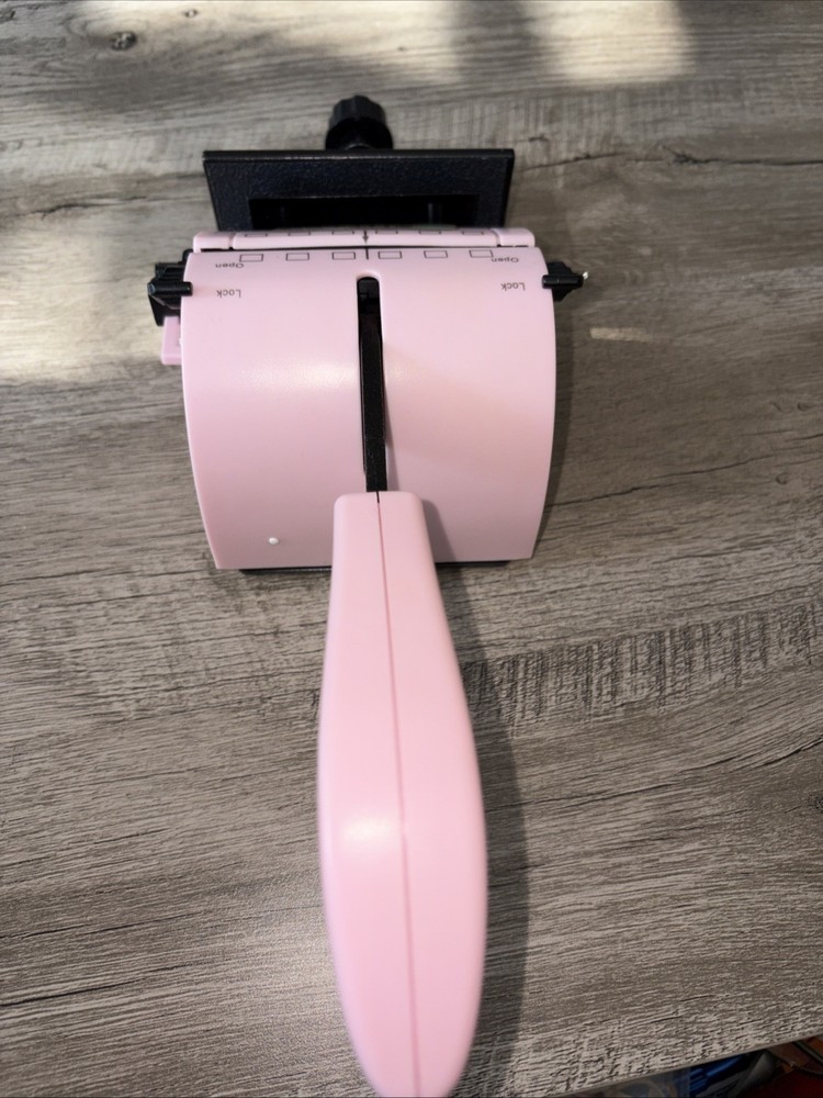Zutter Bind-It-All V2.0 Pink Scrapbooking Binder Punch Bind Machine