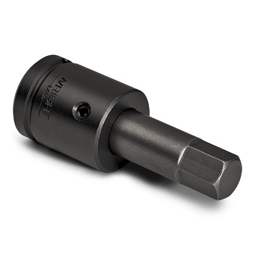 Wright Tool 8220 1Inch Drive Hex Bit Impact Socket w/Standard Hex Bit 5/8Inch