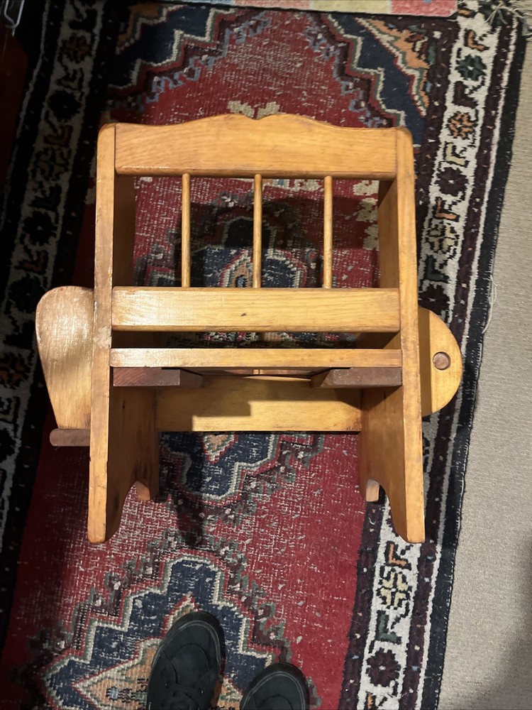 Wooden antique Potty