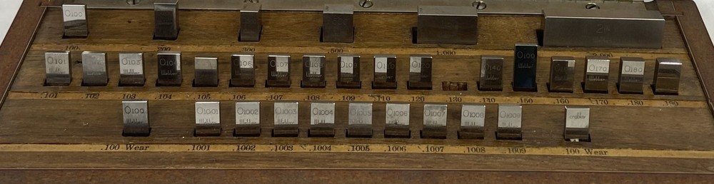 Starrett Webber RC33A1 Croblox Grade 3 Gage Block Set *Missing 1 Block*