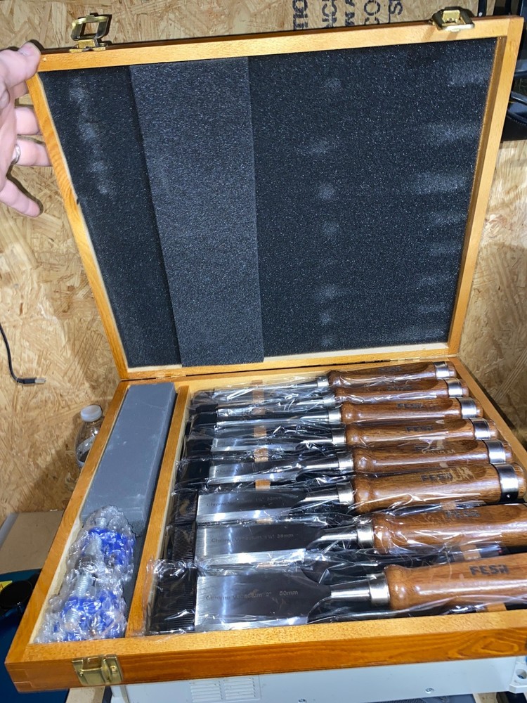 FESA - 10PC Wood Carving Chisel Set- NEW