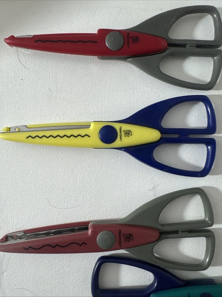 13 PROVO CRAFT PAPER SHAPERS DECOR SCISSORS NUMBERED