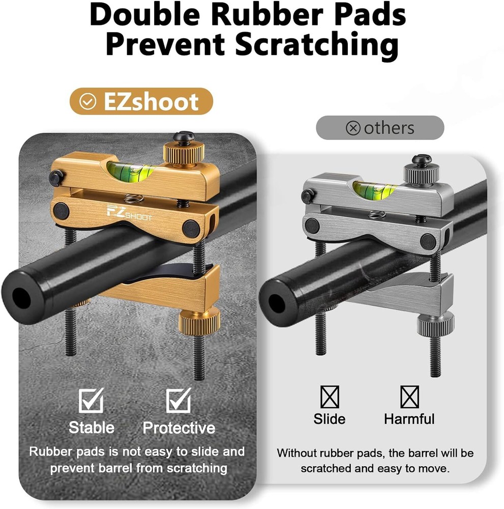 Scope Mounting Kit Universal Magnetic Rifle Scope Bubble Leveling Tool-Gunsmith