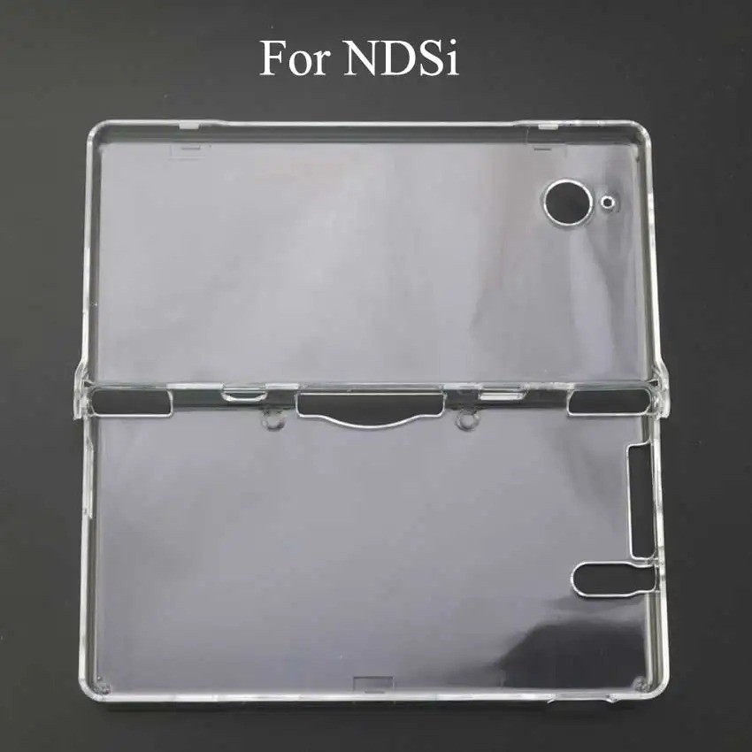 For Nintendo 3DS Clear Snap-on Plastic Crystal Hard Shell Protective Case Cover.