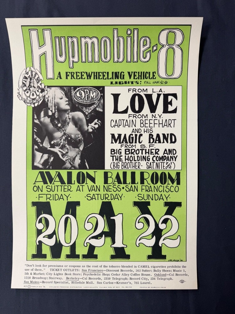 AVALON BALLROOM FD 9   poster MINT