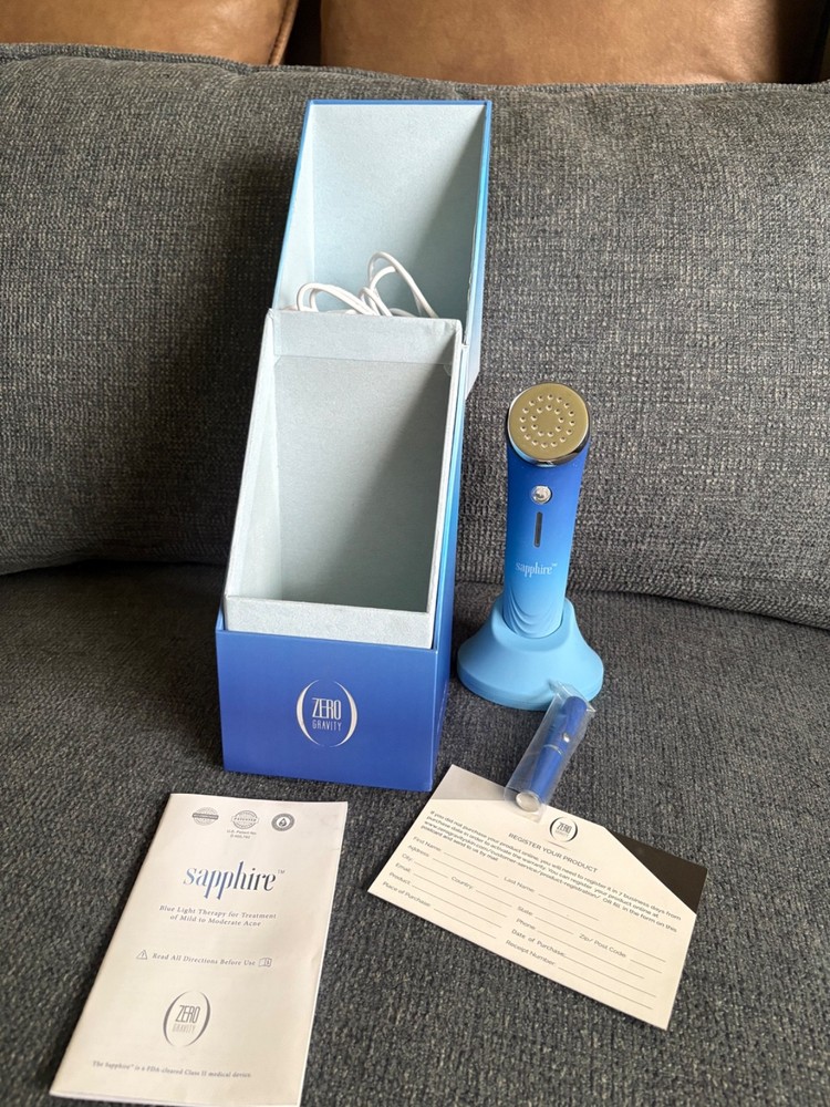 Zero Gravity Facial Cleansing Device - Blue (SAPPHIRE415)