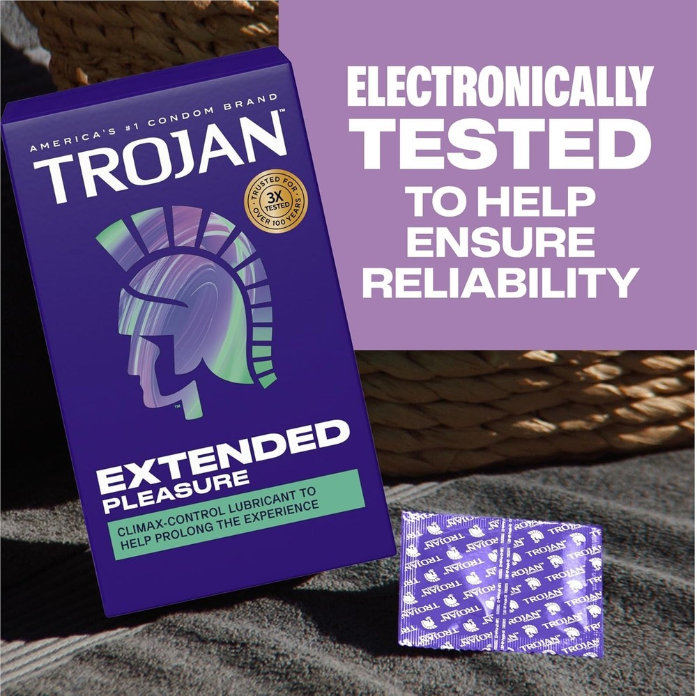 BEST Delay Condoms for Premature Ejaculation Without Pills 12 pack