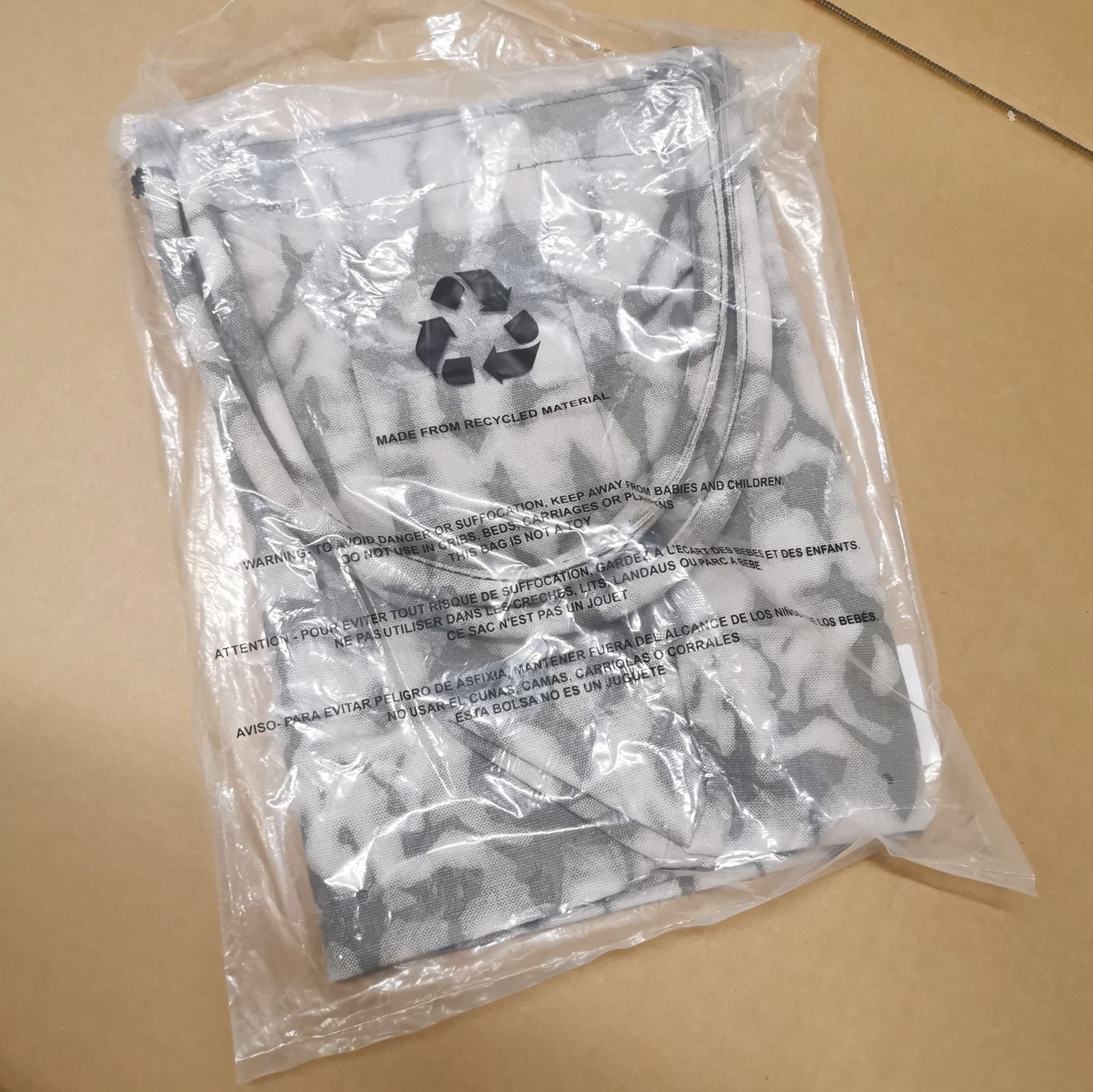 Alo Yoga Large Gray Canvas Gym Bag Travel Training Carry-On