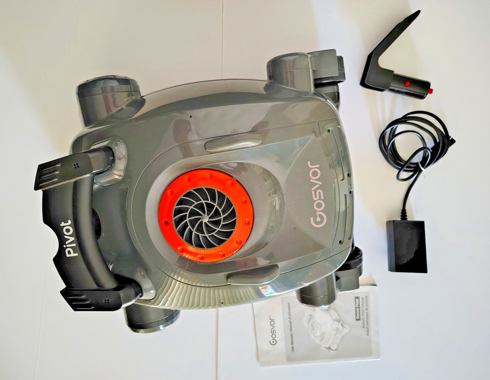Gosvor Pivot Cordless Robotic Pool Cleaner - Automatic Vacuum, Wall Climbing