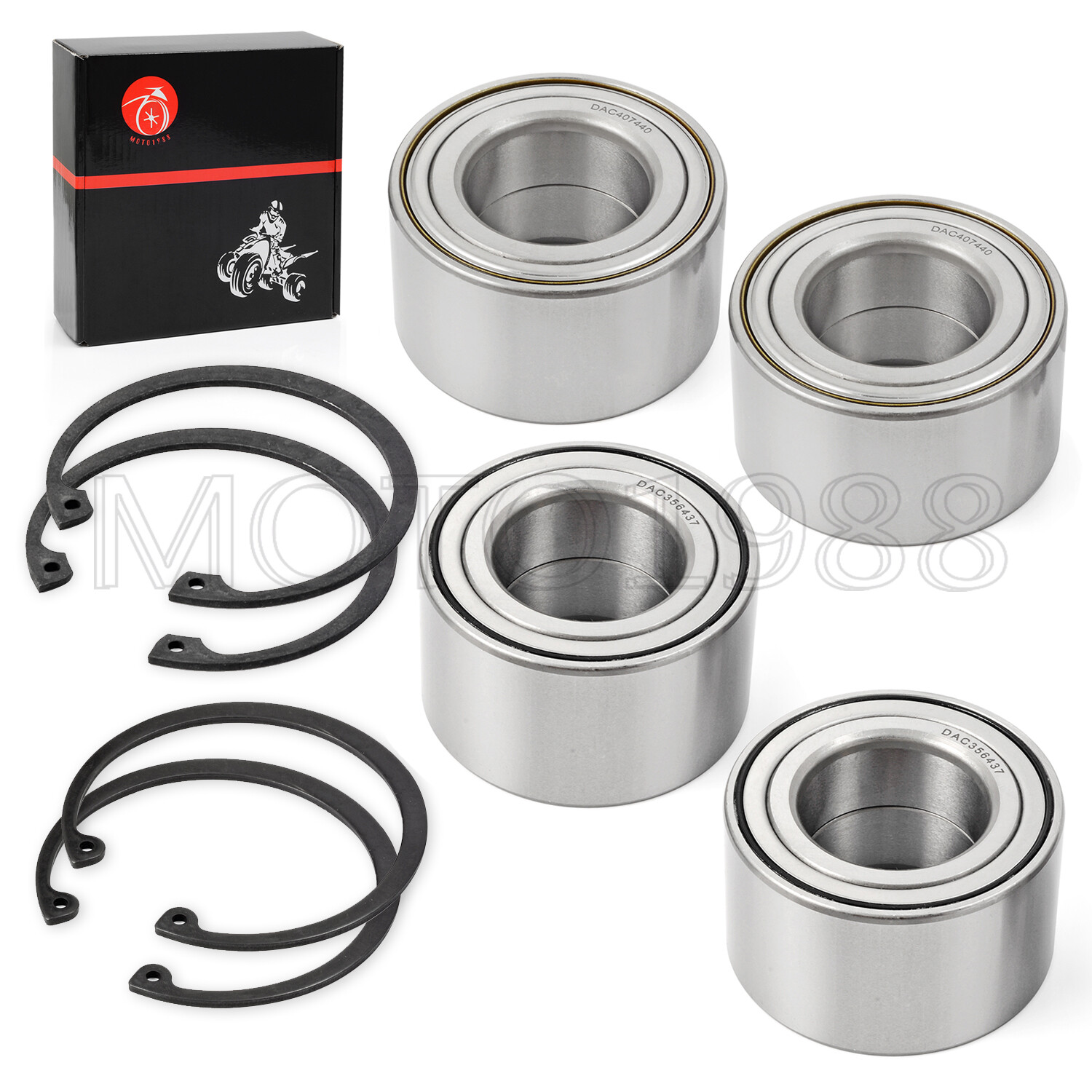 Front Rear Wheel Bearings For Polaris Sportsman 400 450 500 570 600 700 800 ACE