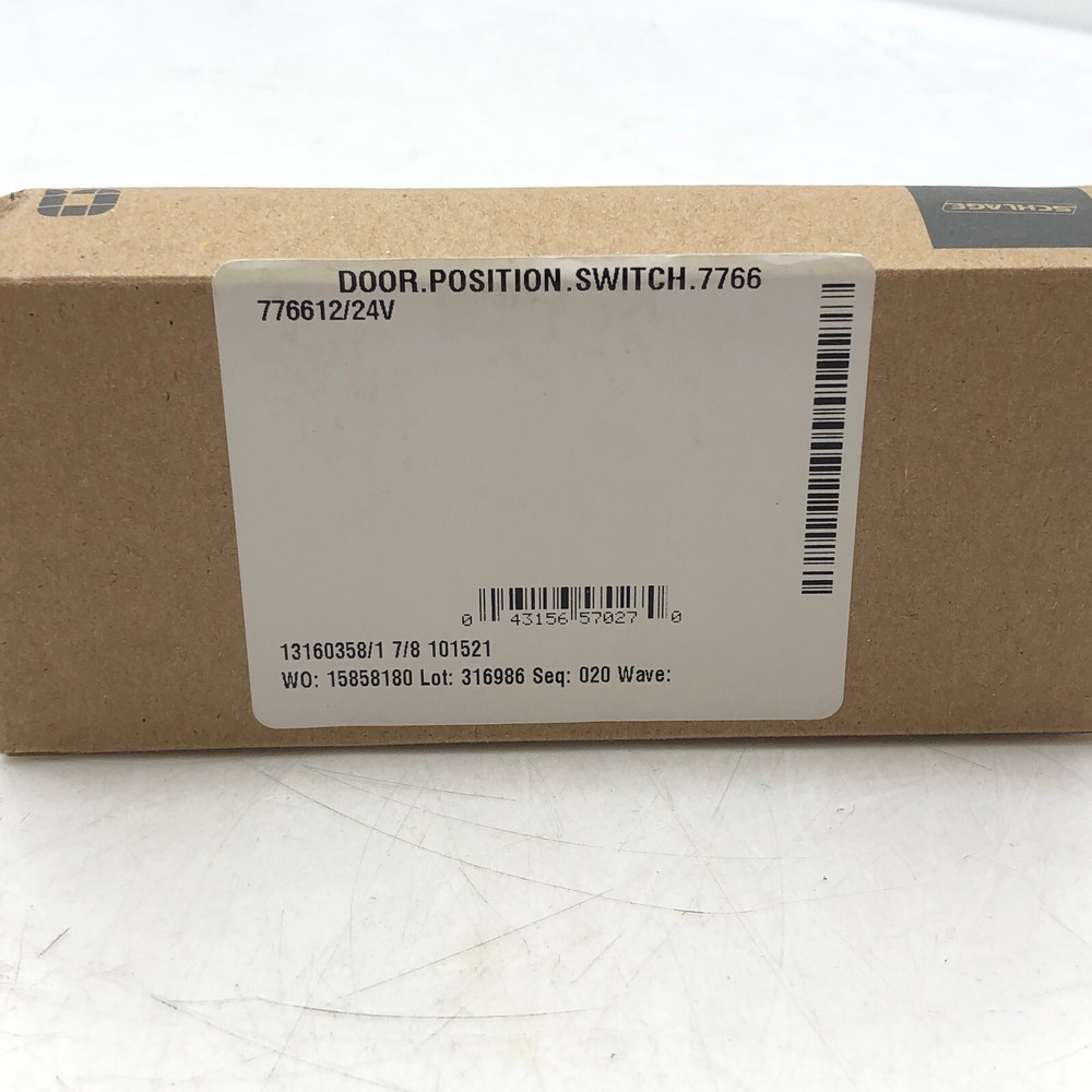 Schlage 7766 Magnetic Door Position Switch Single Pole Double Throw