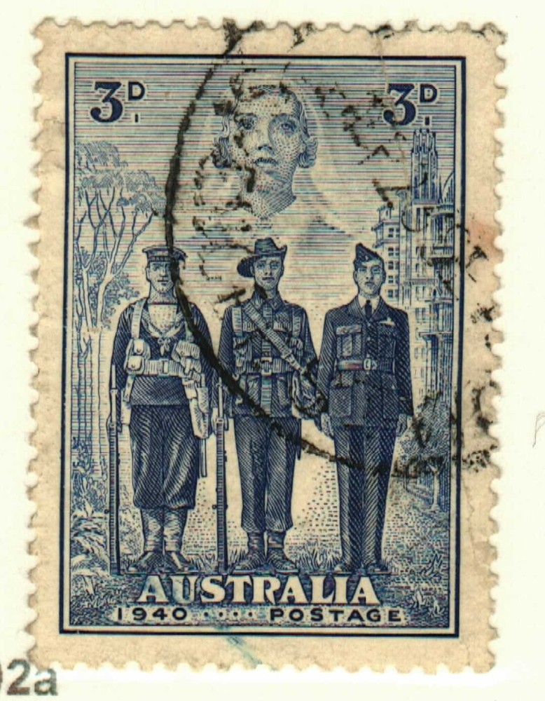 Australia #186 used Armed Forces