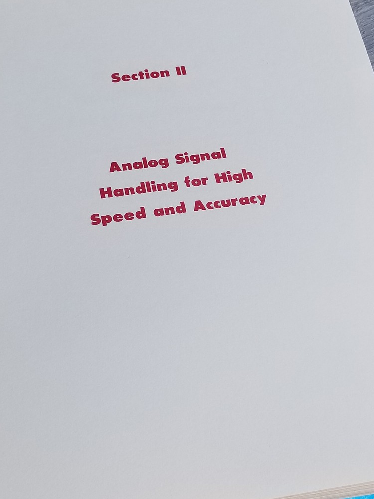 VINTAGE ELECTRONICS BOOK DATA AQUISITION SYSTEM ANALOG DEVICE INTEGRATED CIRCUIT