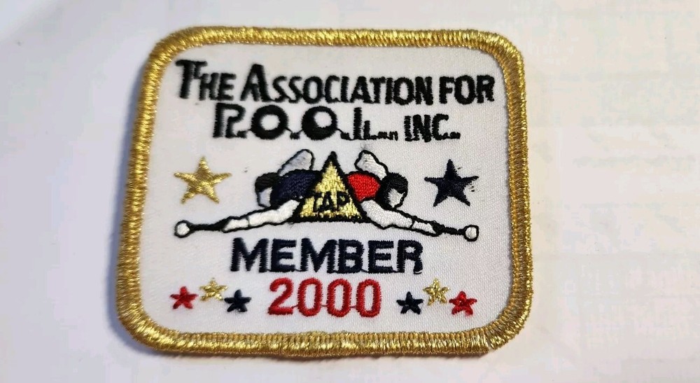 TAP The Association for Pool 2000 Member Patch