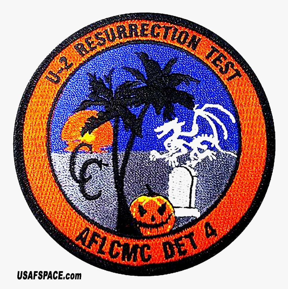 USAF AFLCMC DET 4- U-2 -TU-2S- RESURRECTION TEST -Wright-Patterson AFB-VEL PATCH