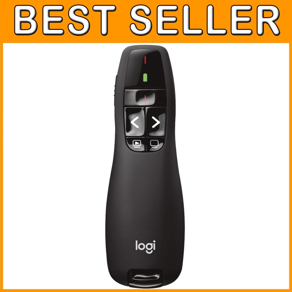 2.4GHz RF Wireless Presenter with Laser Pointer