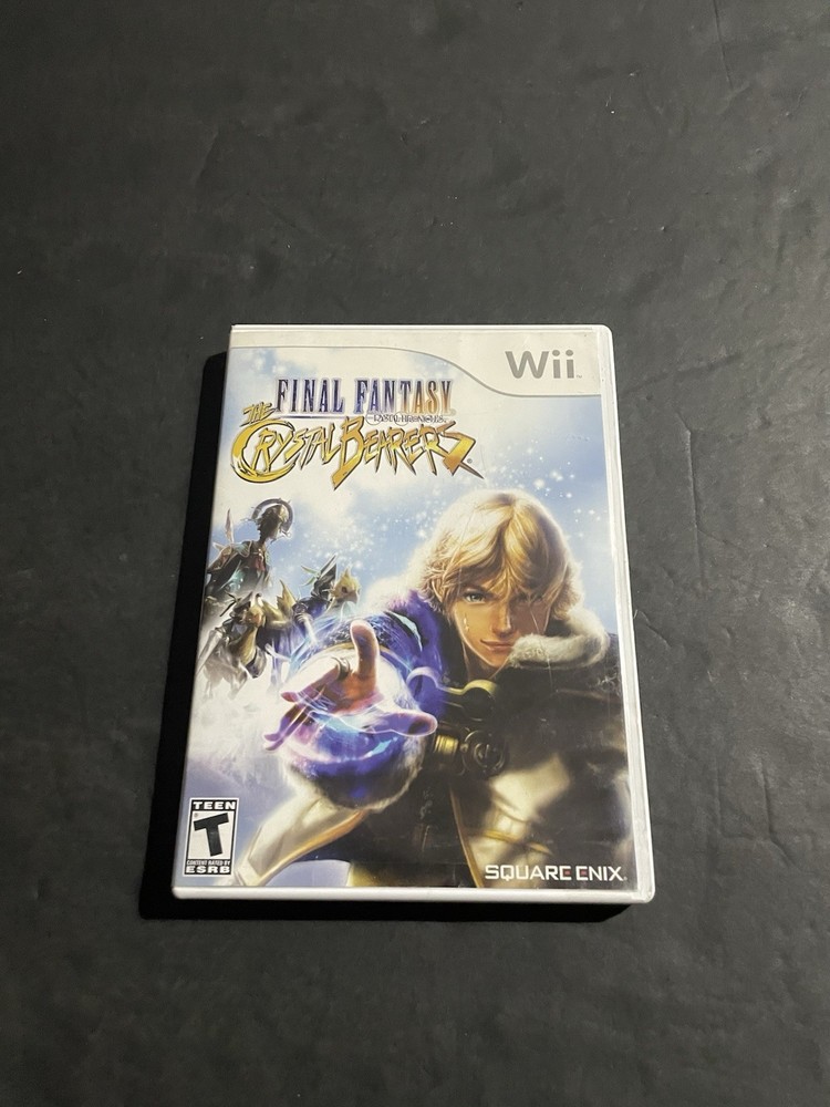 final fantasy crystal bearers wii Case only
