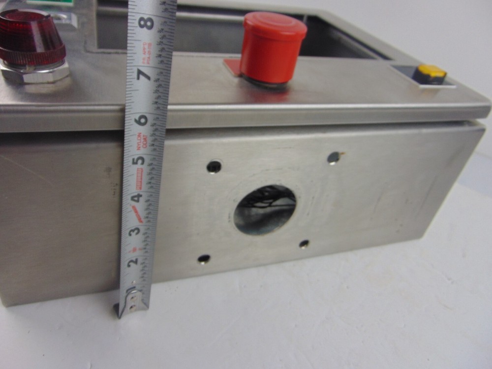 Rittal AE1004 Stainless Steel Panel View No Key