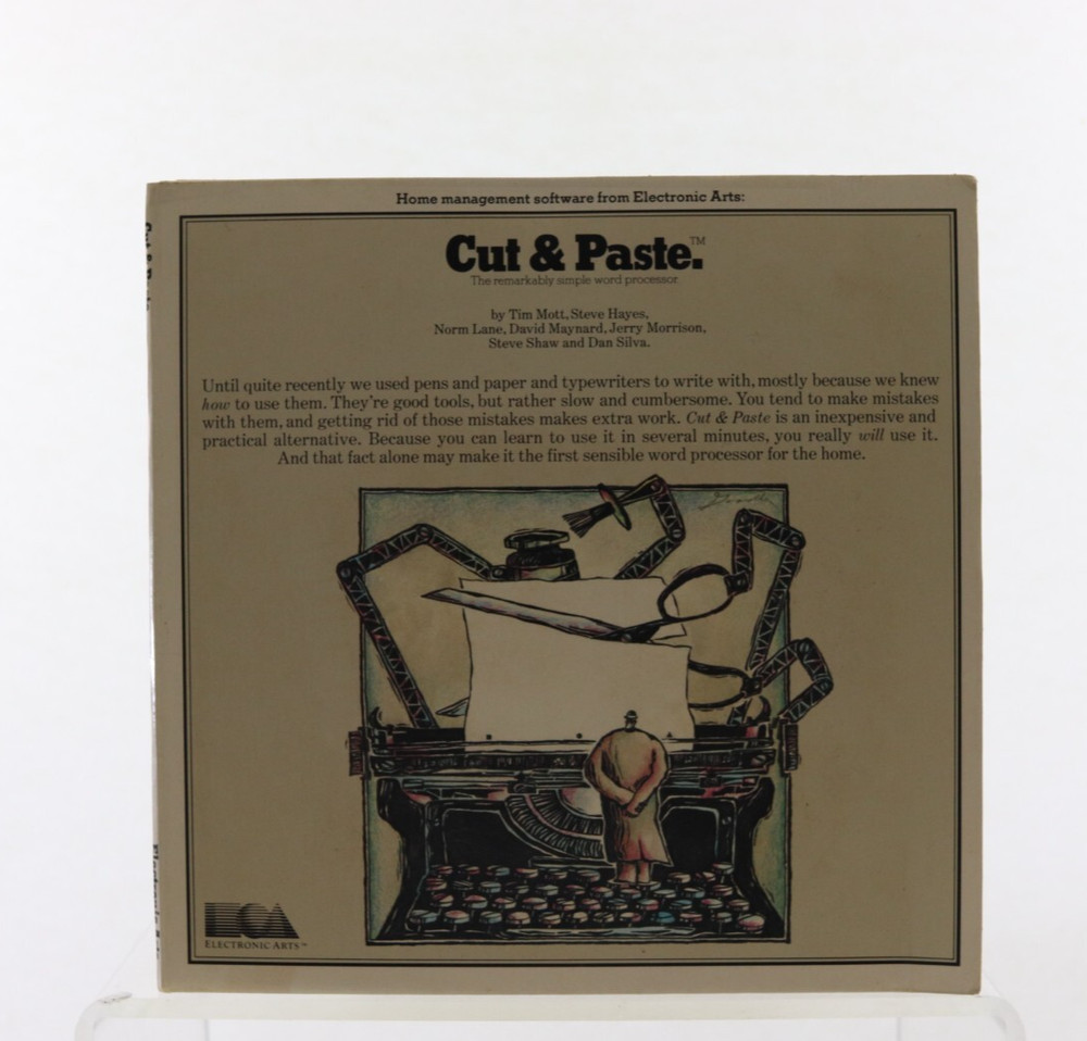 Cut & Paste for Atari Home Computers - 5.25 Media