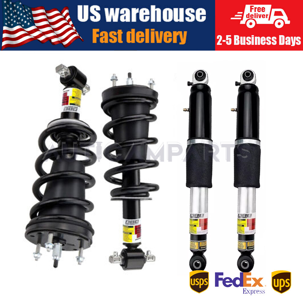 Front&Rear Air Shocks Struts Magnetic Ride for Cadillac Escalade GMC Yukon 07-14