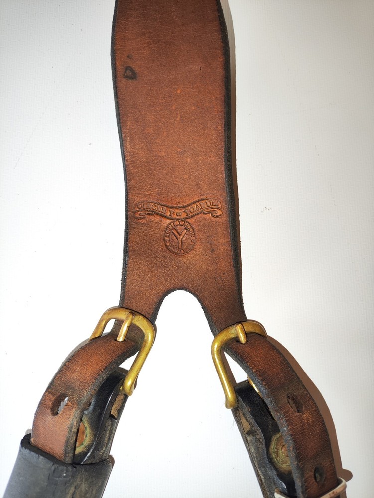Circle Y Saddle Brown Leather Crupper