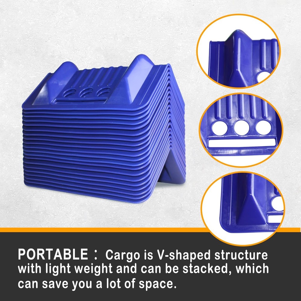 ENJ Flatbed Edge Protectors for Cargo Loads Corner Protectors Flatb... Fast Ship