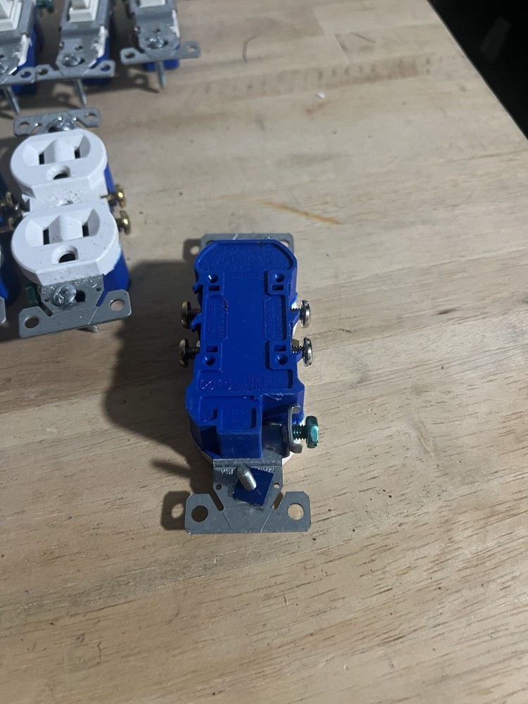 Electronic Outlets And Single Switch (7) each.