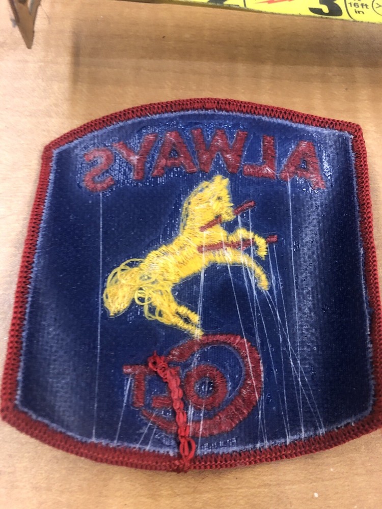Colt Firearms Patch, “Always Colt” Vintage. Rare Gun Patch