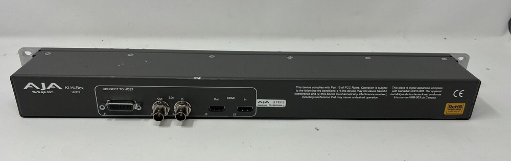 AJA KLHi-Box 102776 EXTERNAL BREAKOUT BOX