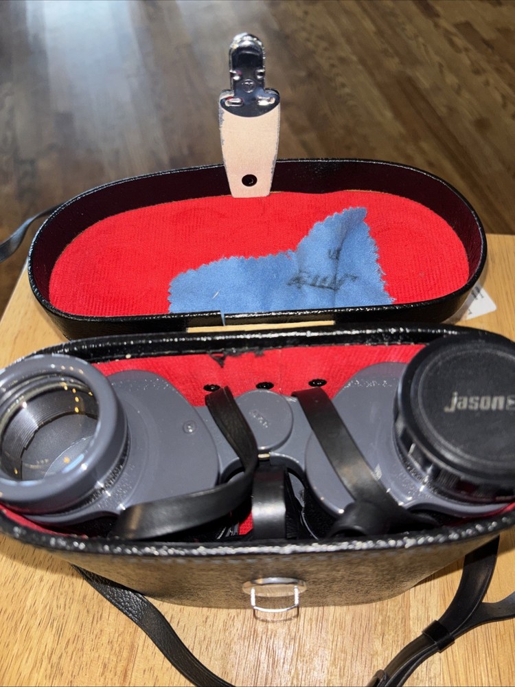 Jensen 7x35 Binoculars superb Condition, But Missing One Lens Cap