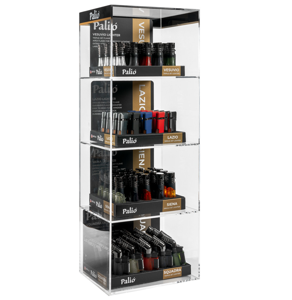 Palio 4-Tier Acrylic Display