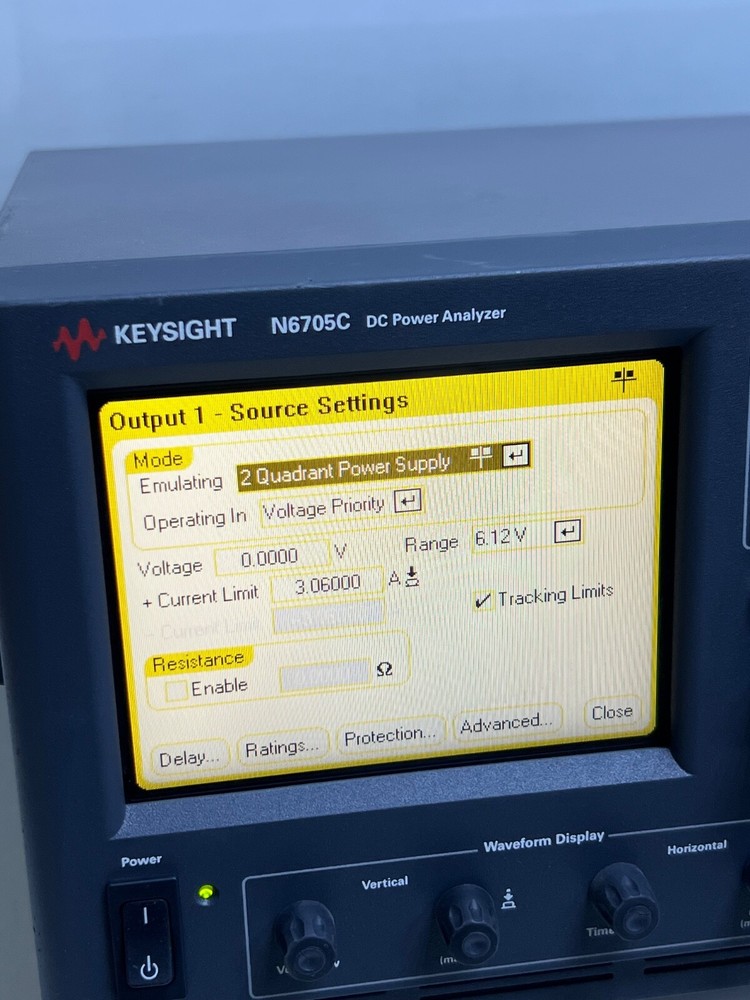 KEYSIGHT N6705C DC POWER ANALYZER WITH KEYSIGHT N6781A