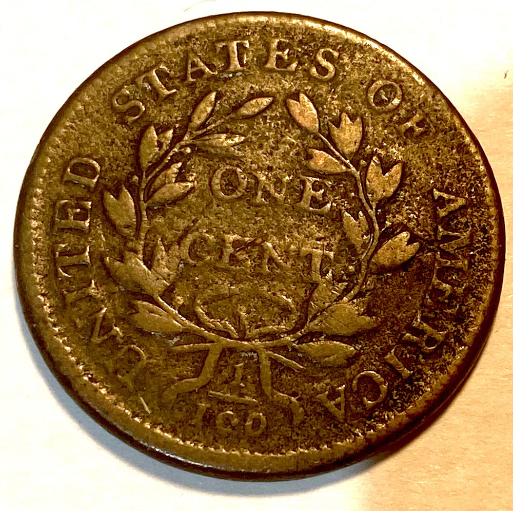 1807 Large Cent Comet VG+
