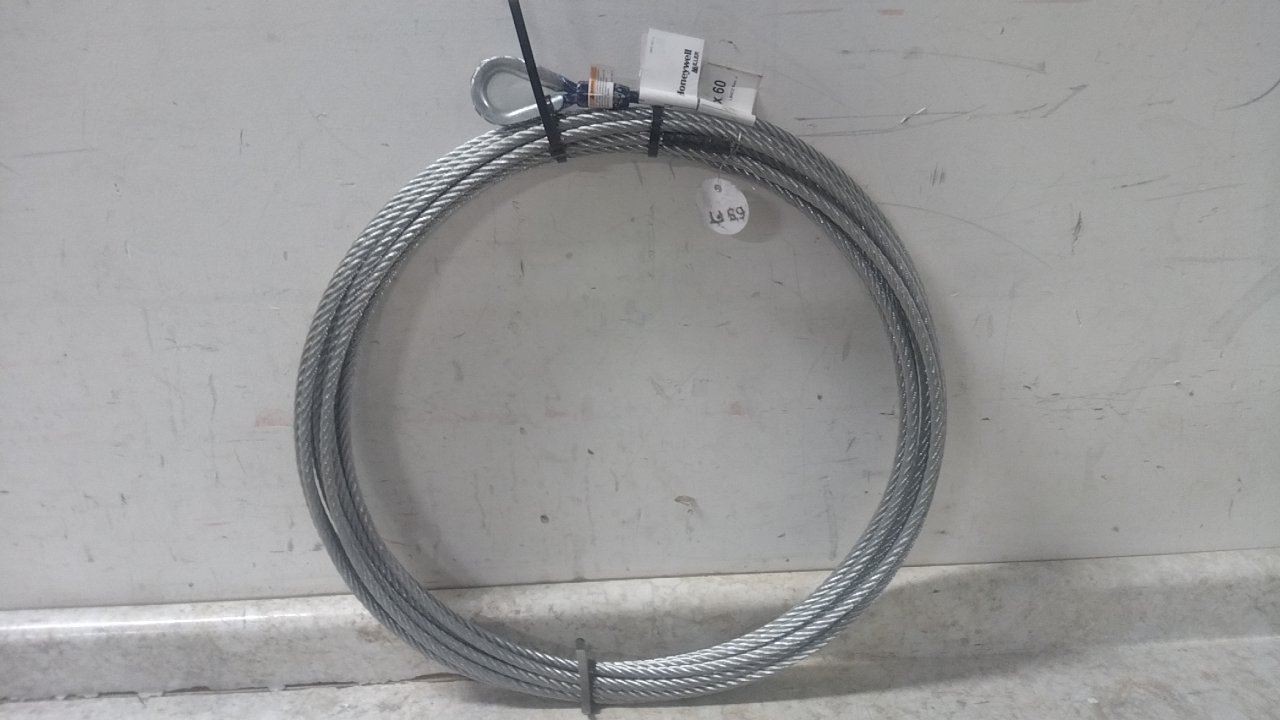 Honeywell Miller SG416/60FT 310 Lb Weight Cap 60 Ft L Horizontal Lifeline Kit
